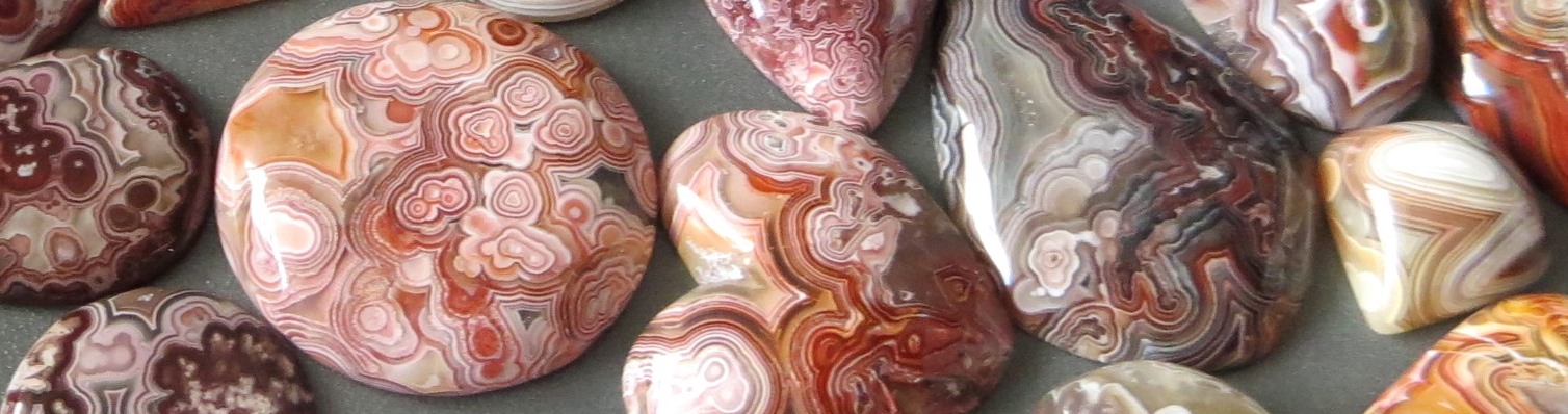 Lace agate from Mexico