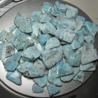 tumbled larimar