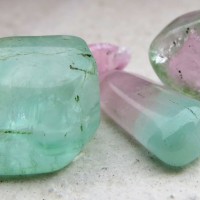 bright watermelon tourmalines