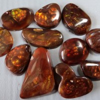 Fire agates