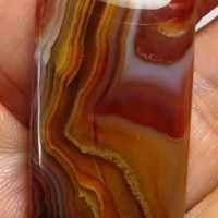 Achát Sardonyx, přírodní