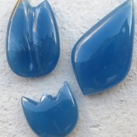 Modrý Aragonit - přírodní