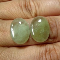 Beryl - calibrated cabochons