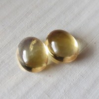 natural citrates, small cabochons