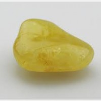 Danburite yellow, tumbled