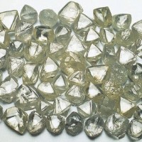 Raw diamonds