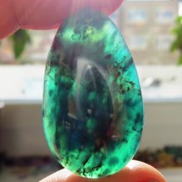 Gem Silica (Chalcedony with Chrysocol)