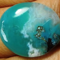 Gem Silica (Chalcedony with Chrysocol)