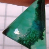 Gem Silica (Chalcedon s obsahem Chryzokolu)