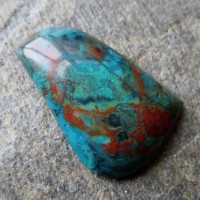 USA chrysocolla, variegated