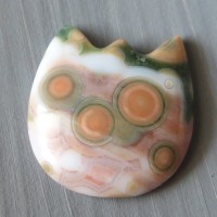 jasper oceanic - cabochon tulip