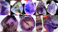 kameny fialové barvy