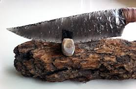 Knife from obsidian