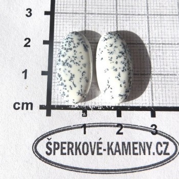 Dendritický opál, De luxe, pár č.6 | www.sperkove-kameny.cz