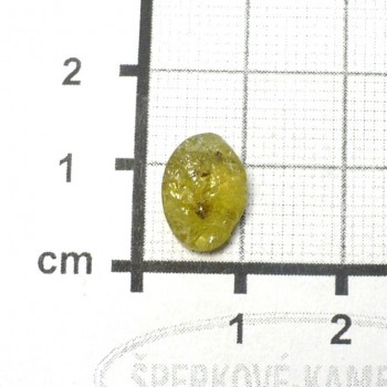 Mali grosulár, granát, natur kabošon č.13| šperkové-kameny.cz