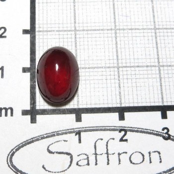 Red Grenade Grenadier Extra, Tanzania, Cabochon A7 | www.sperkove-kameny.cz