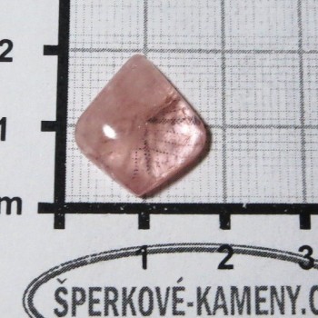 Morganit, Mosambic, kabošon 4 | www.sperkove-kameny.cz