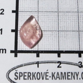 Morganit, Mosambic, kabošon 5 | www.sperkove-kameny.cz