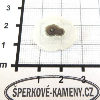 Křišťál, krápníkový kabošon, A2| www.sperkove-kameny.cz