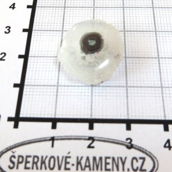 Křišťál, krápníkový kabošon, A9| www.sperkove-kameny.cz