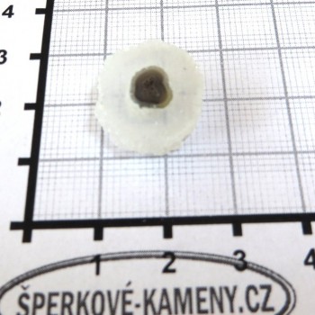 Křišťál, krápníkový kabošon, A12| www.sperkove-kameny.cz