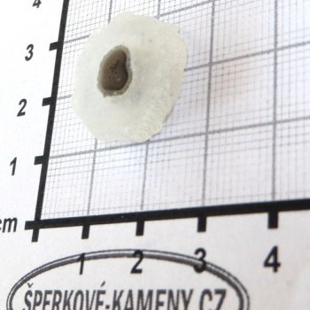 Křišťál, krápníkový kabošon, A12| www.sperkove-kameny.cz