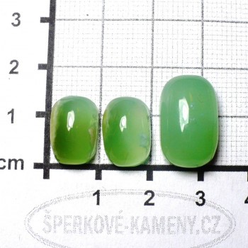 Chrysopras Australia, set of cabochons no.1 | www.sperkove-kameny.cz