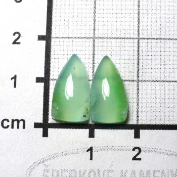 Chrysopras Australia, Earring Set No.1 | www.sperkove-kameny.cz