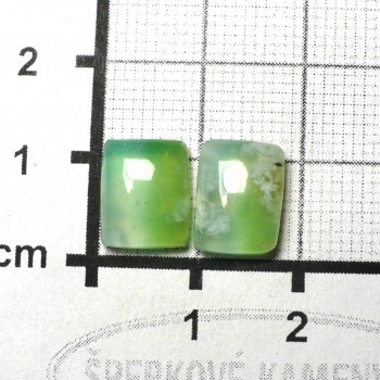 Chrysopras Australia, Earring Set No.2 | www.sperkove-kameny.cz