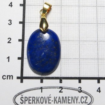 Přívěsek z lapisu lazuli č.25 | šperkové-kameny.cz