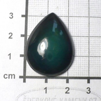 Duhový obsidián, Mexico, kabošon č. 1| šperkové-kameny.cz