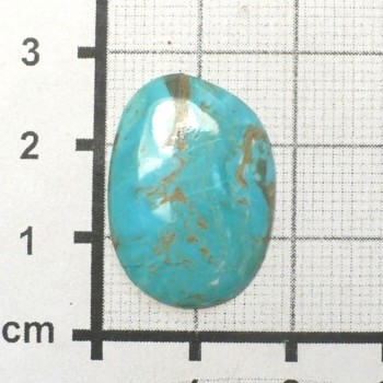 Tyrkys pravý,Kingman,Arizona , kabošon č.3, XL| šperkové-kameny.cz
