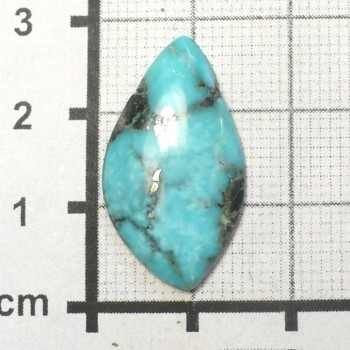Tyrkys pravý,Chunk blue Nevada, kabošon č.3, XL| šperkové-kameny.cz