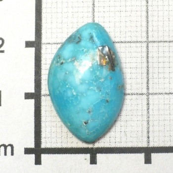 Tyrkys pravý,Chunk blue Nevada, kabošon č.4, XL| šperkové-kameny.cz