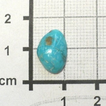 Tyrkys pravý,Chunk blue Nevada, kabošon č.9| šperkové-kameny.cz