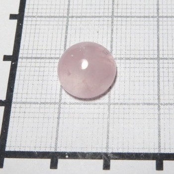 Růženín, kabošonek kolečko 12mm | www.sperkove-kameny.cz