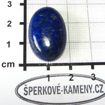 Lapis lazuli,  kabošon č. B2|  www.sperkove-kameny.cz