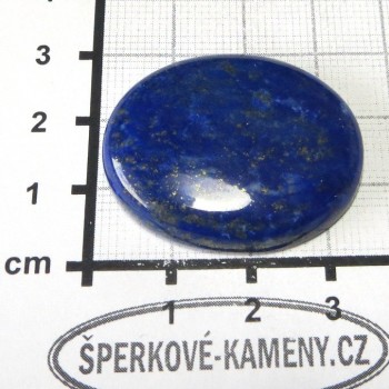 Lapis lazuli,  kabošon č. B3|  www.sperkove-kameny.cz