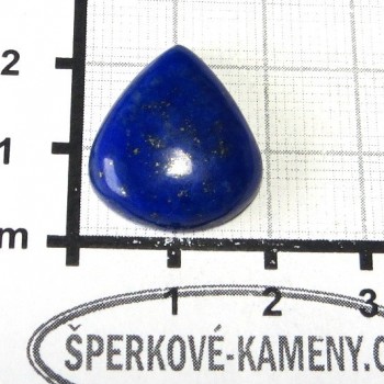 Lapis lazuli,  kabošon č. B8|  www.sperkove-kameny.cz