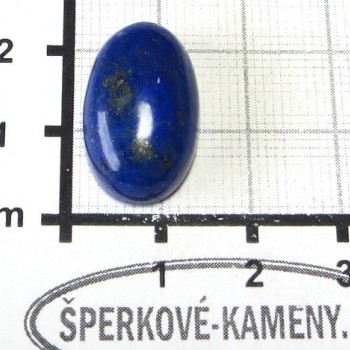 Lapis lazuli,  kabošon č. B10|  www.sperkove-kameny.cz