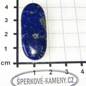 Lapis lazuli,  kabošon č. B11|  www.sperkove-kameny.cz