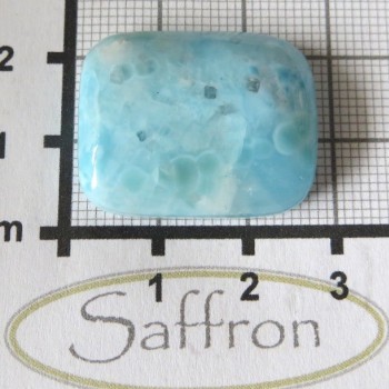 Larimar kabošon č.39| www.sperkove-kameny.cz