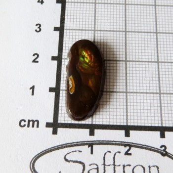 ohnivý achát fire agate