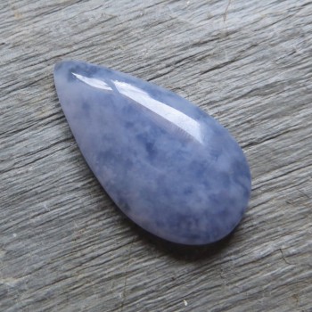 Modrý chalcedon Turecko,kabošon č.A1