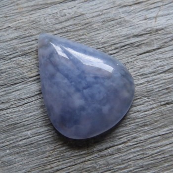 Modrý chalcedon Turecko,kabošon č.A4