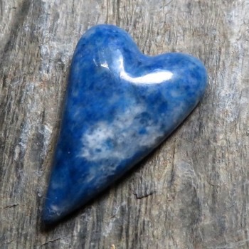 Lapis lazuli světlý, srdíčko č.5