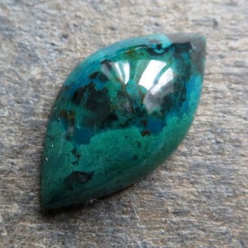 Chrysocolla, cabochon no.B24