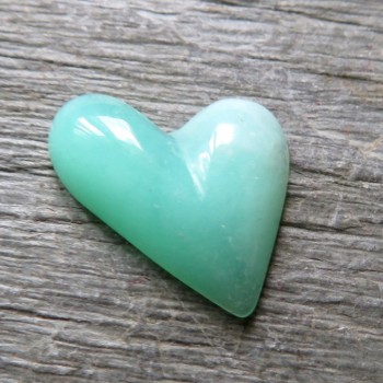 Menthol Chryzopras Brazil Heart No. 1