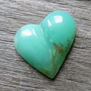 Menthol Chryzopras Brazil Heart No. 2