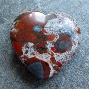 Breccia Jasper Heart XXL No.1